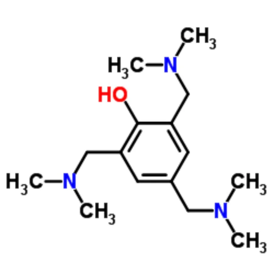 Tris (Dimethylaminomethyl) Phenol Purity dicination 99% CAS No. 90-72-2