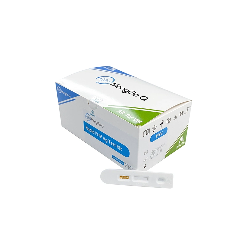 Vet Clinic Use Feline Herpesvirus-I Antigen Fhv AG Test Kit for Pet