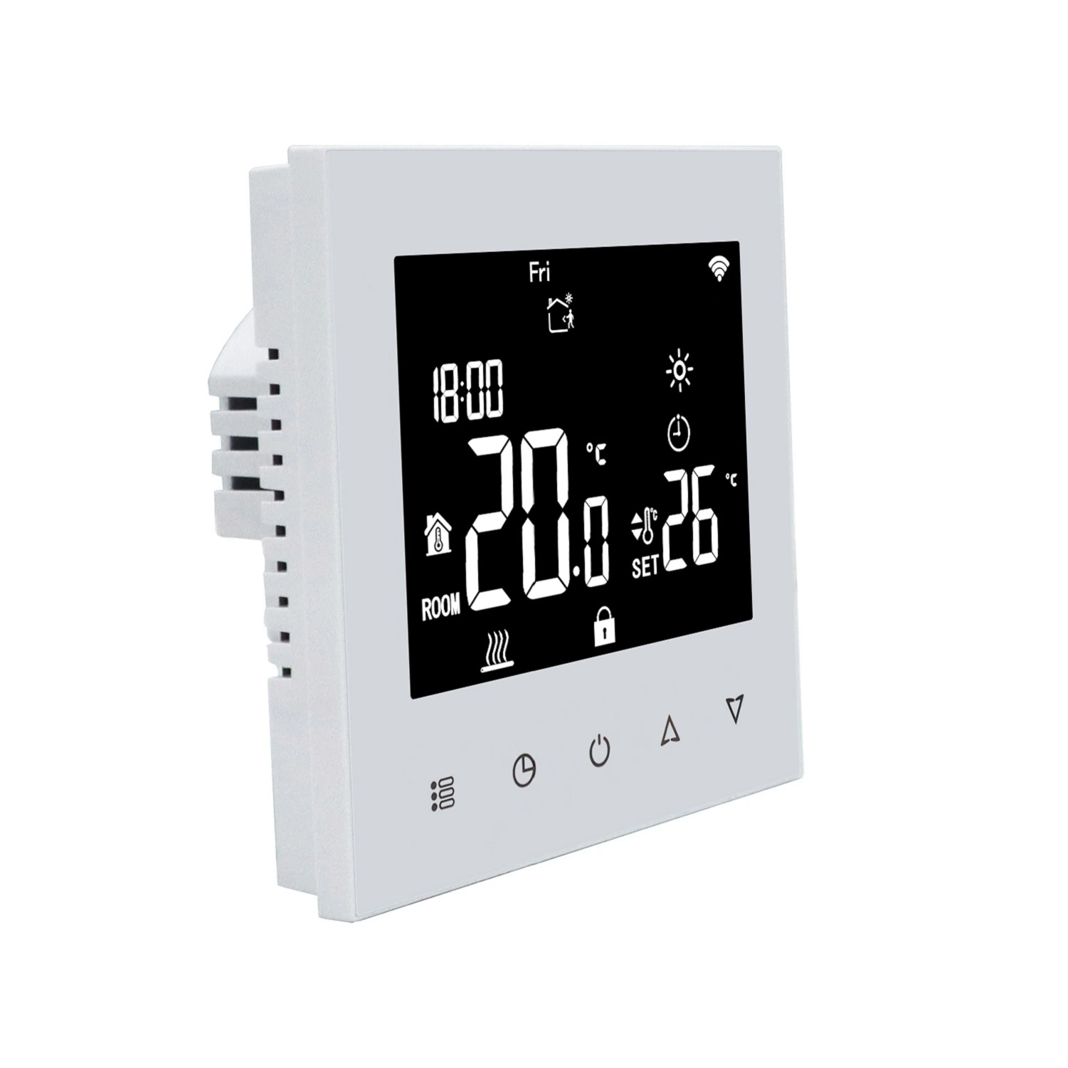 95~240V Tuya WiFi Smart Thermostat Home Touchscreen für Wasser Thermostat Heizraum