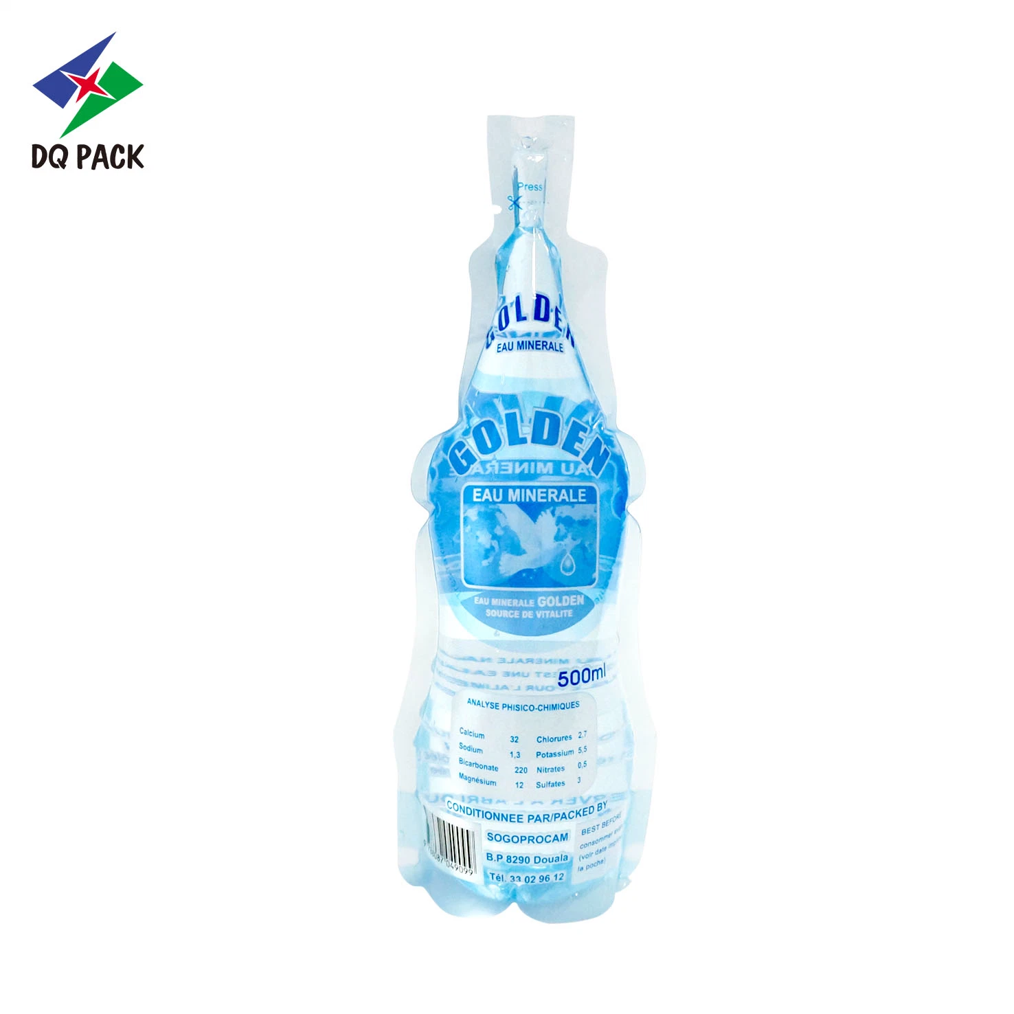 Dq Pack Custom Print Mylar Bag Cheap Price Packaging Bag Juice Drinking Injection Packaging Bag Wholesale/Suppliers Injection Bag for Mineral Water Packaging