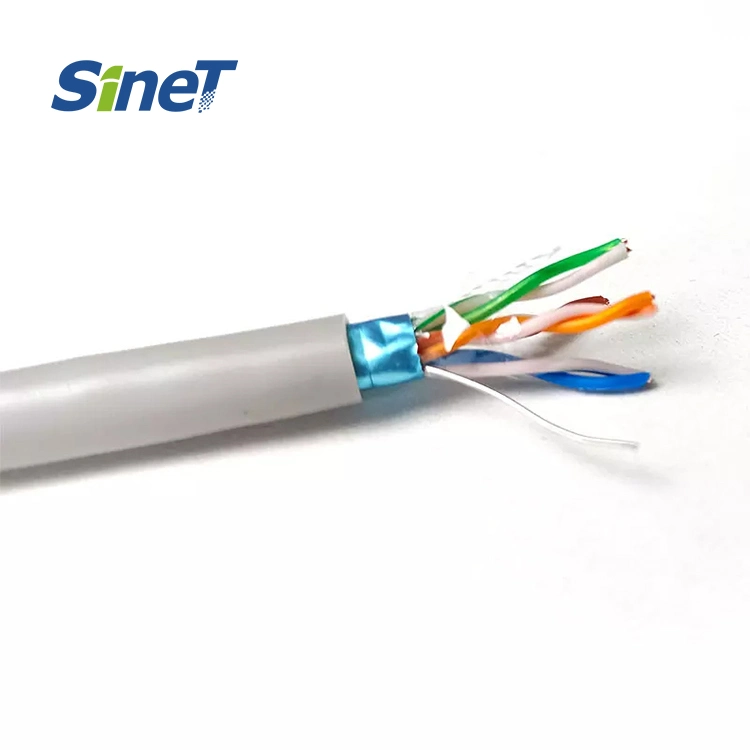 Indoor PVC LSZH Shielded FTP F/UTP STP Cat5e Network LAN Cable