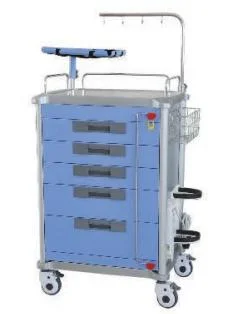 B-1 Color Emergency Trolley High Quality Hospital Furniture Hot Sale Good Price