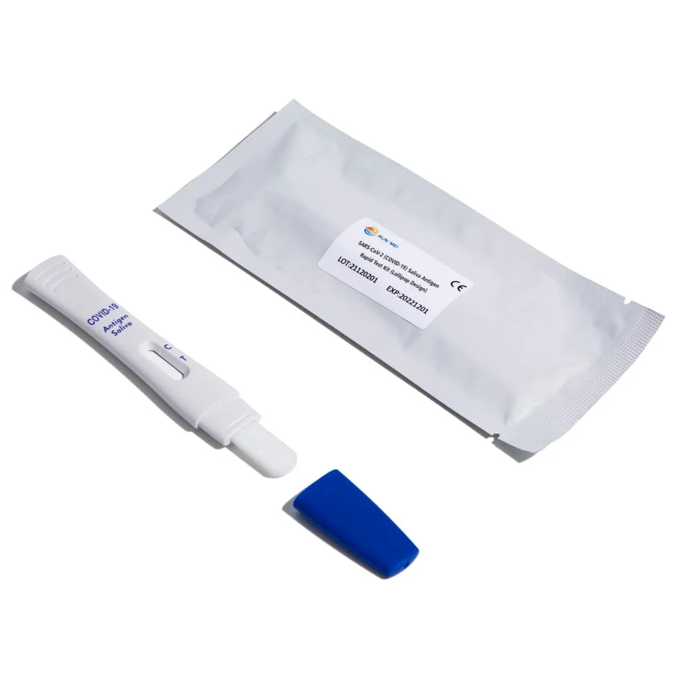 Runmei Gene 2022 Best Selling Oral Nasal Home-Use One Step Speichel Antigen Schnelltest-Kit für Selbsttests mit CE