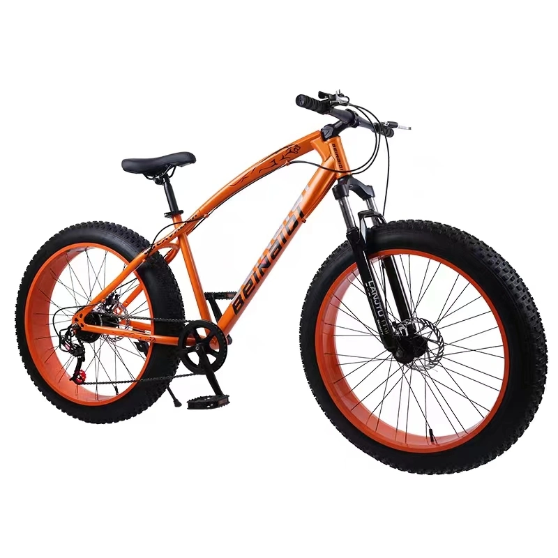 26'' Fat Tire MTB 21 Speed, 4.0 Tires, Carbon Steel Frame.