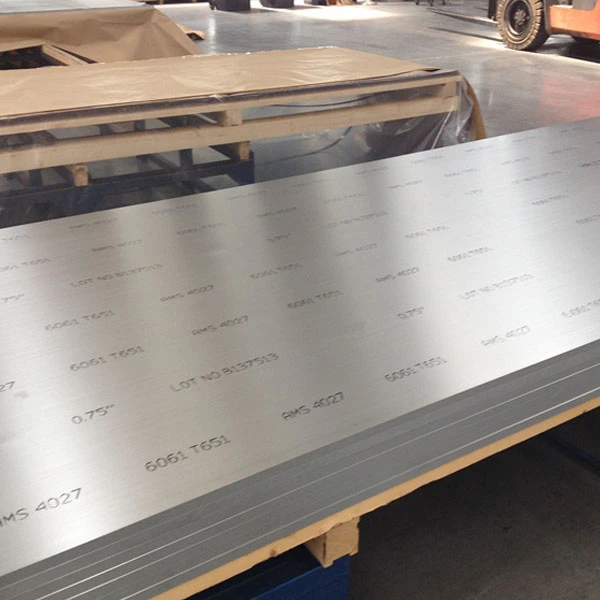 PVC Film Protected Plate 6061-T651 5052 5083 5754 7075 Aluminum Sheet