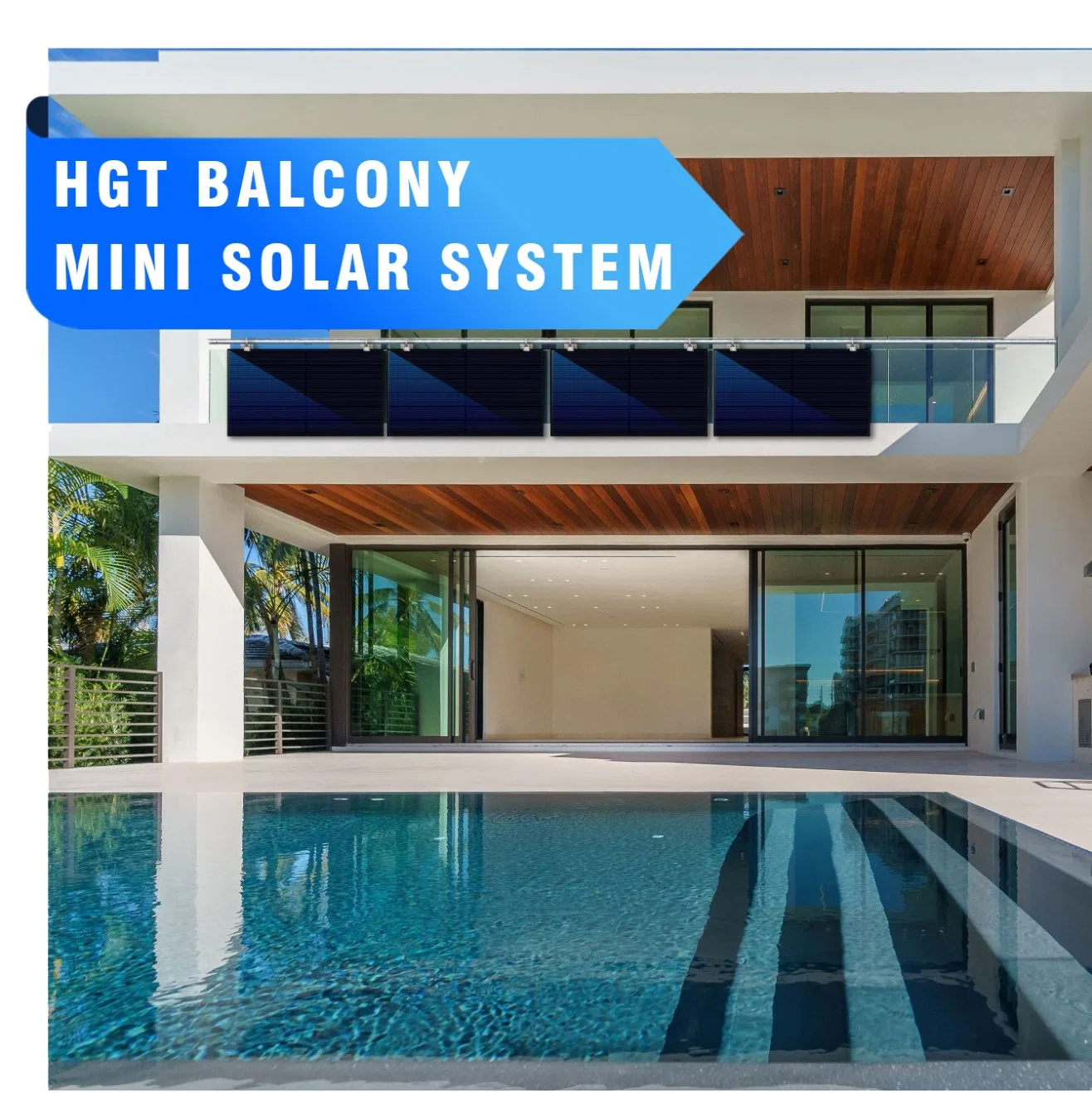 Wholesale Mini Balcony & Yard 465W Solar Kit System (Plug and Play)