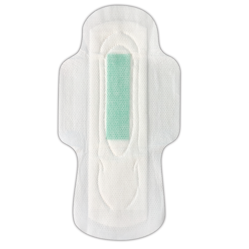 Перфорированные Topsheet Ультратонкие функциональных санитарных Napkin с промокательная бумага Core 330см