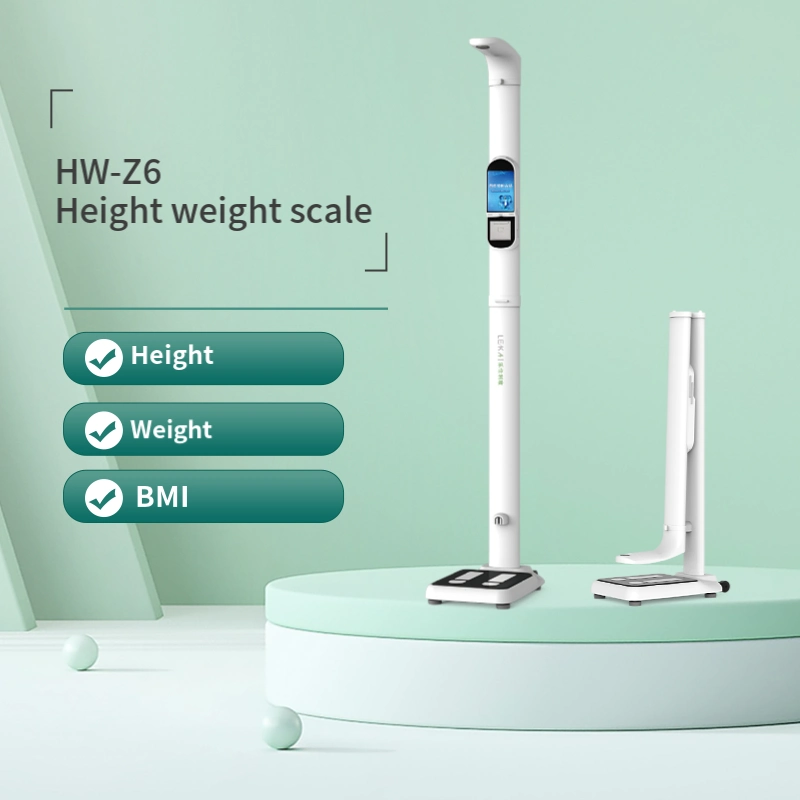 Height and Weight Measuring Scale with Optional Body Fat and Temperature Functions