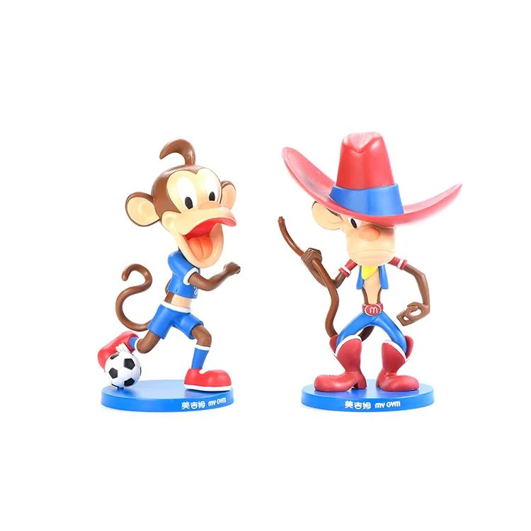 Custom Monkey Series PVC Figurine Promotion Toy Gift