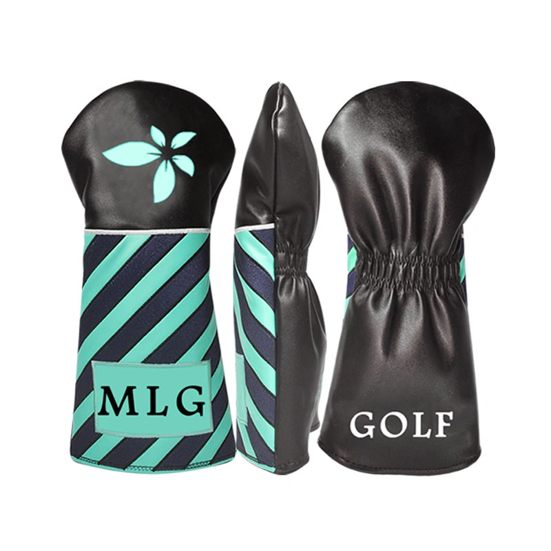 High quality/High cost performance  PU Leather Small Order Wholesale/Supplier Custom Embroidered Logo Cheap Golf Head Covers