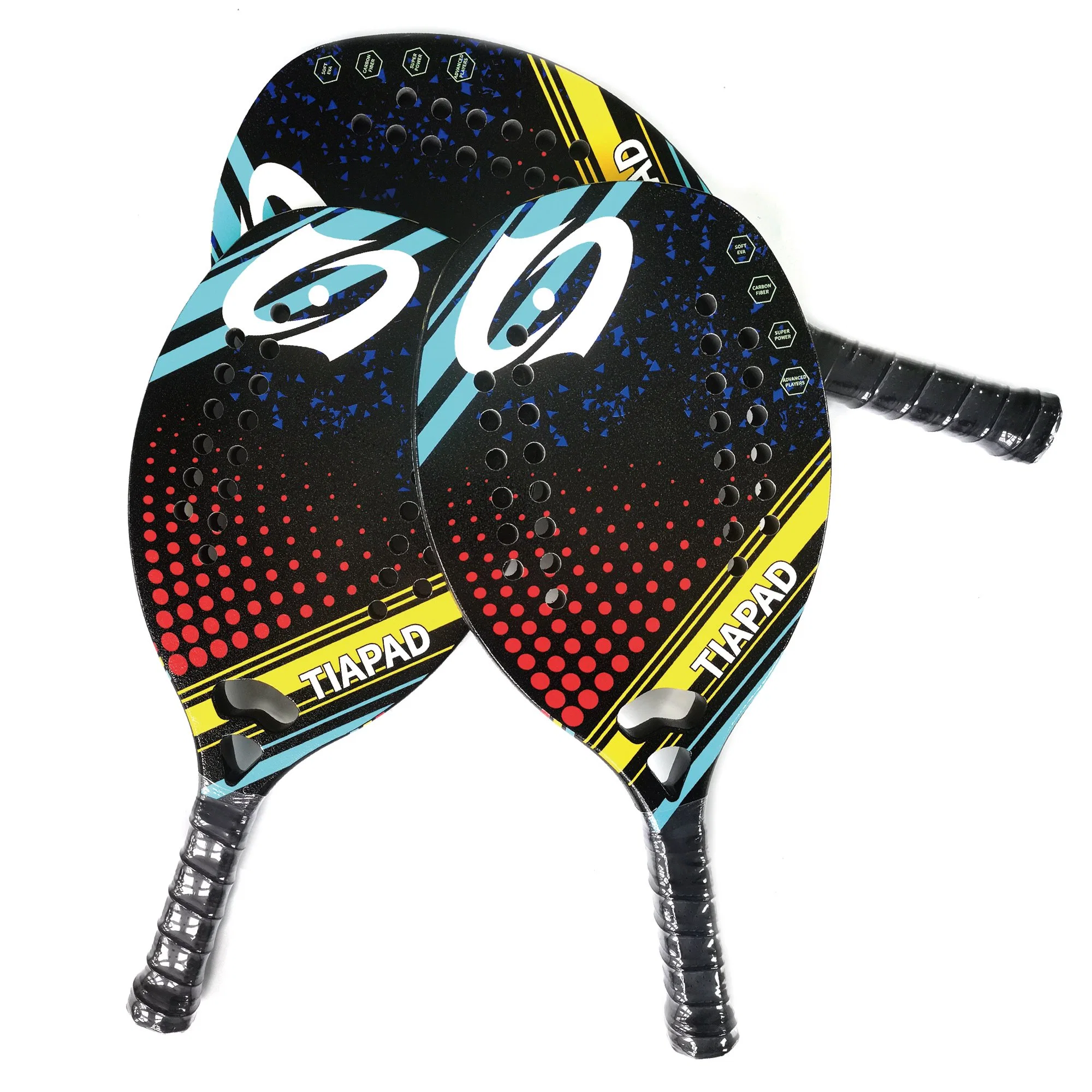 Fabricant OEM Raquette de Tennis Tennis de Plage Plage Plage Bola de raquette de tennis raquettes en fibre de carbone Carbone produit sportif de surface