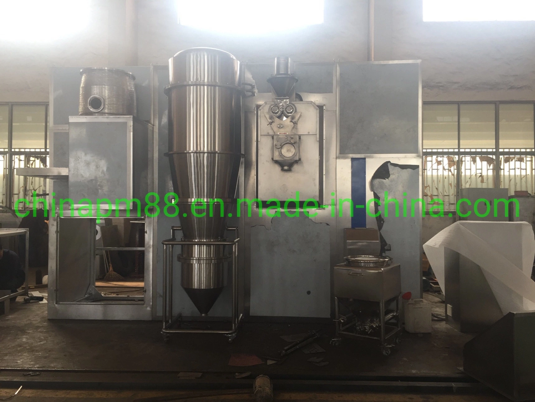 100 Kg High Capacity Pharmaceutical Mixing Granulating Drying Manufacturing Machine Granulation Equipment