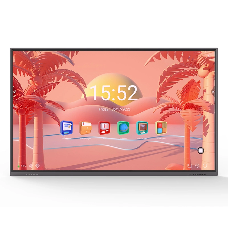 Android 11 de pantalla plana interactiva Pantalla Multi Touch Interactive Board SMART Boards utilizados para la venta