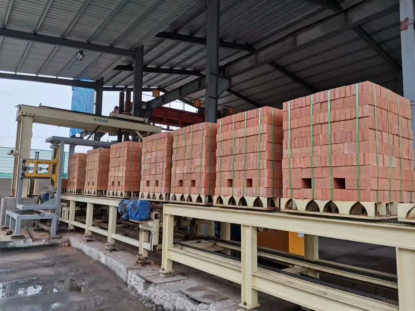 2023 New Design Full Automatic Clay Red Bricks Making and Packaging Plant