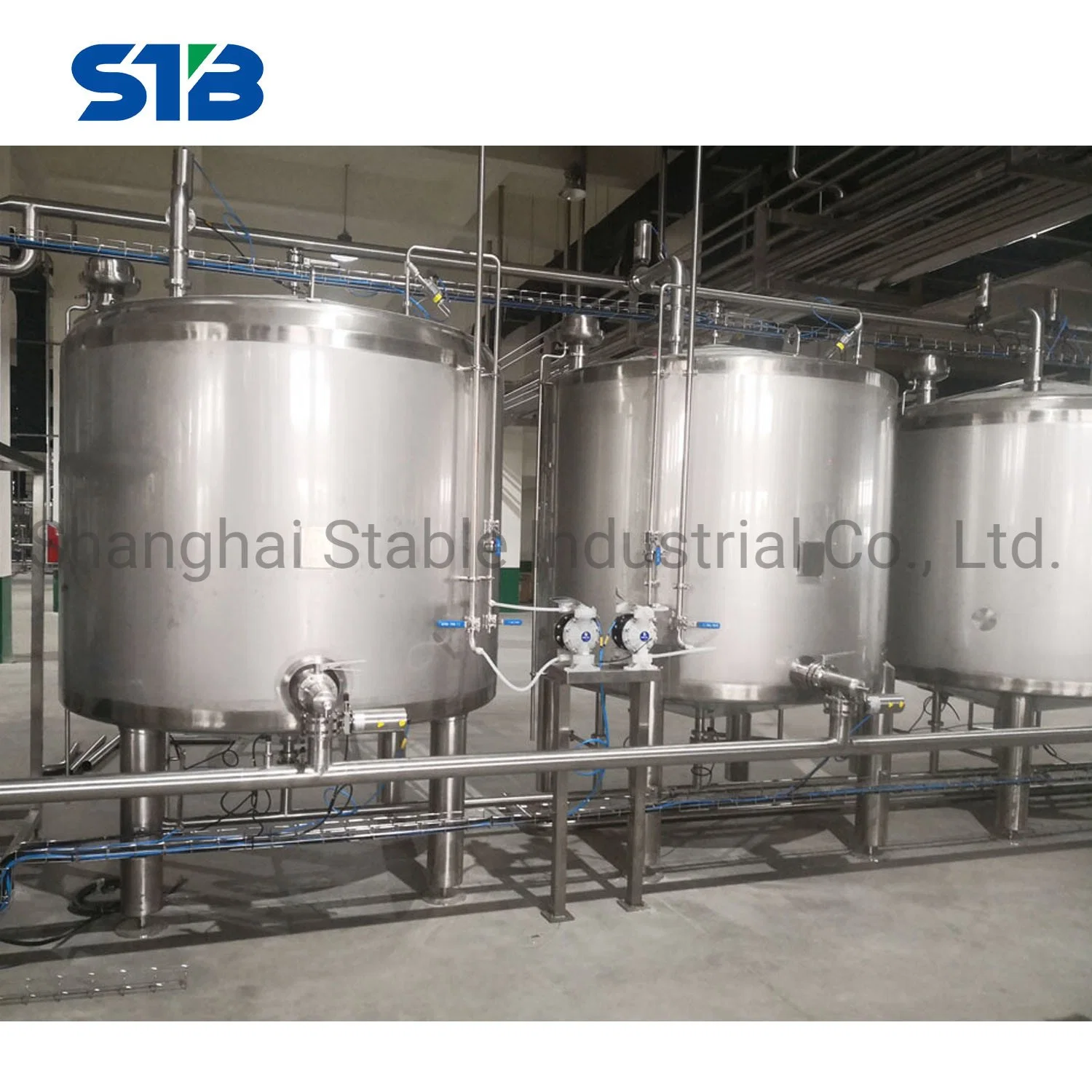 Clean in Place (CIP) Cleaning Machine Used in Dairy Process Plants