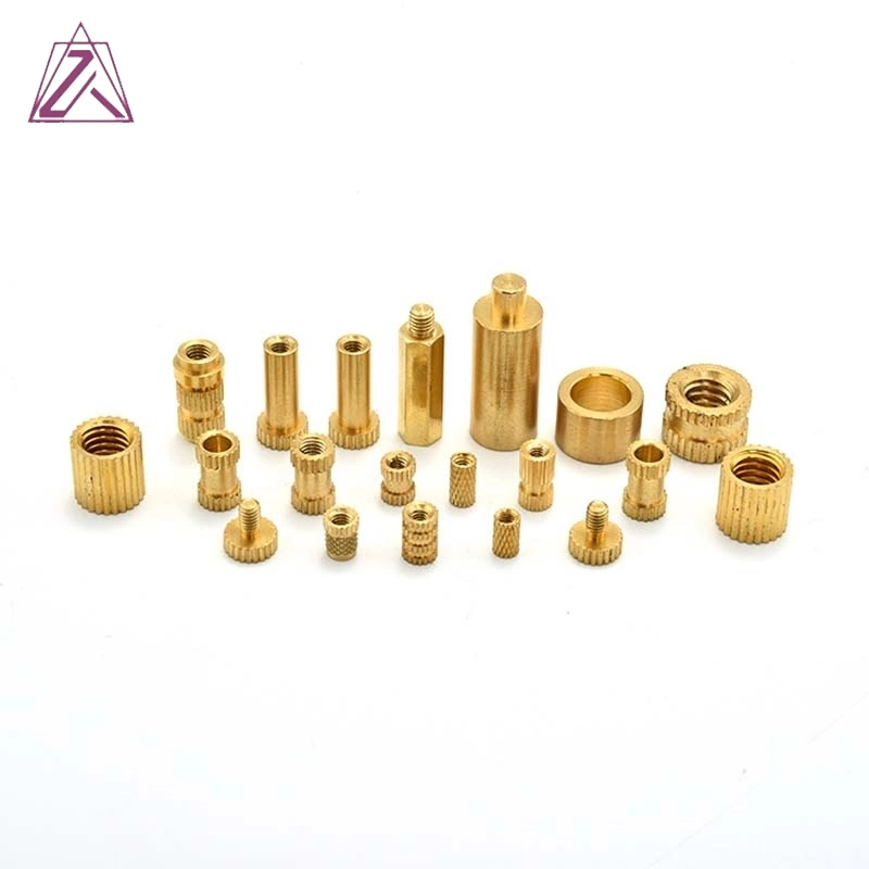 Made in China Custom Brass Precision Parts Electrical Parts Auto Parts CNC Machining Parts Brass Gold-Plated Parts