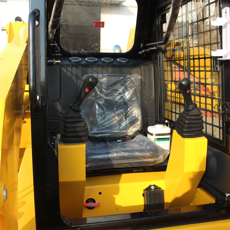 Multi Purpose Skid Steer Loader 100HP 2t Crawler Skid Steer Loader