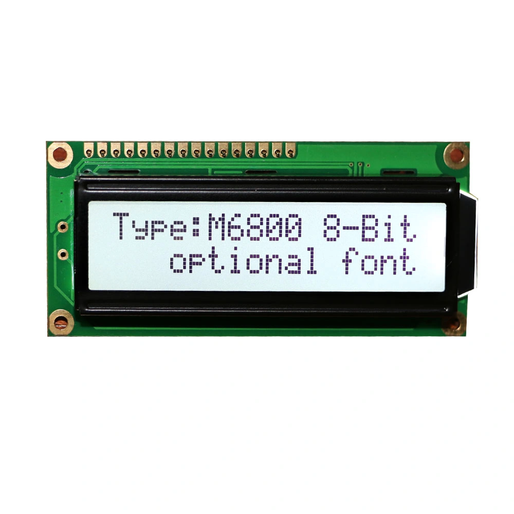 Custom Made Stn Type 2X16 Characters Industrial LCD Module