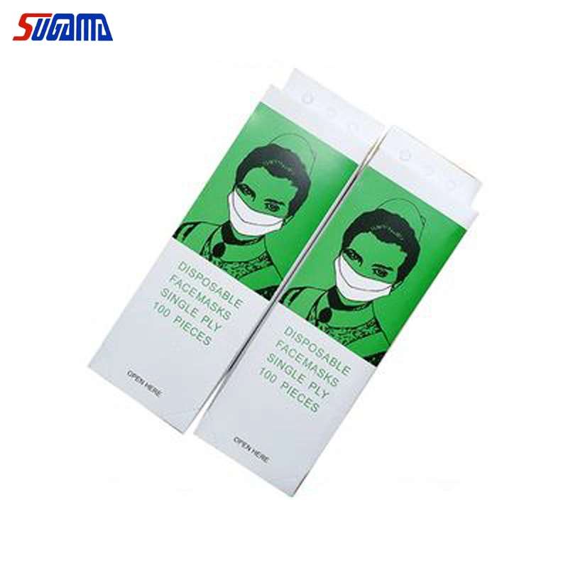 Surgical Disposable Single Double Ply Protective Paper Face Mask