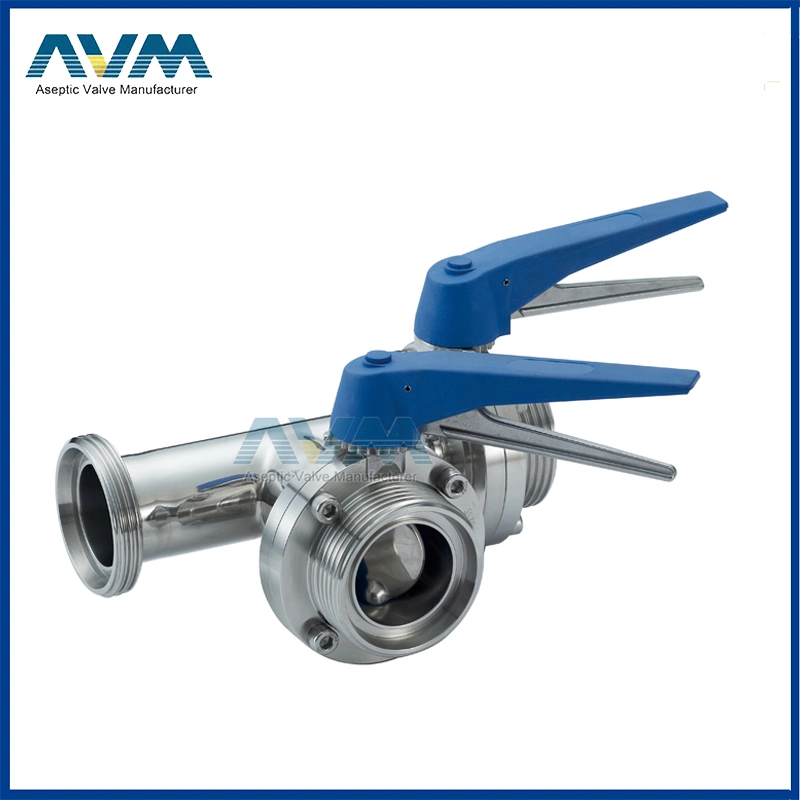 Stainless Steel SS316L Sanitary Butterfly Valves