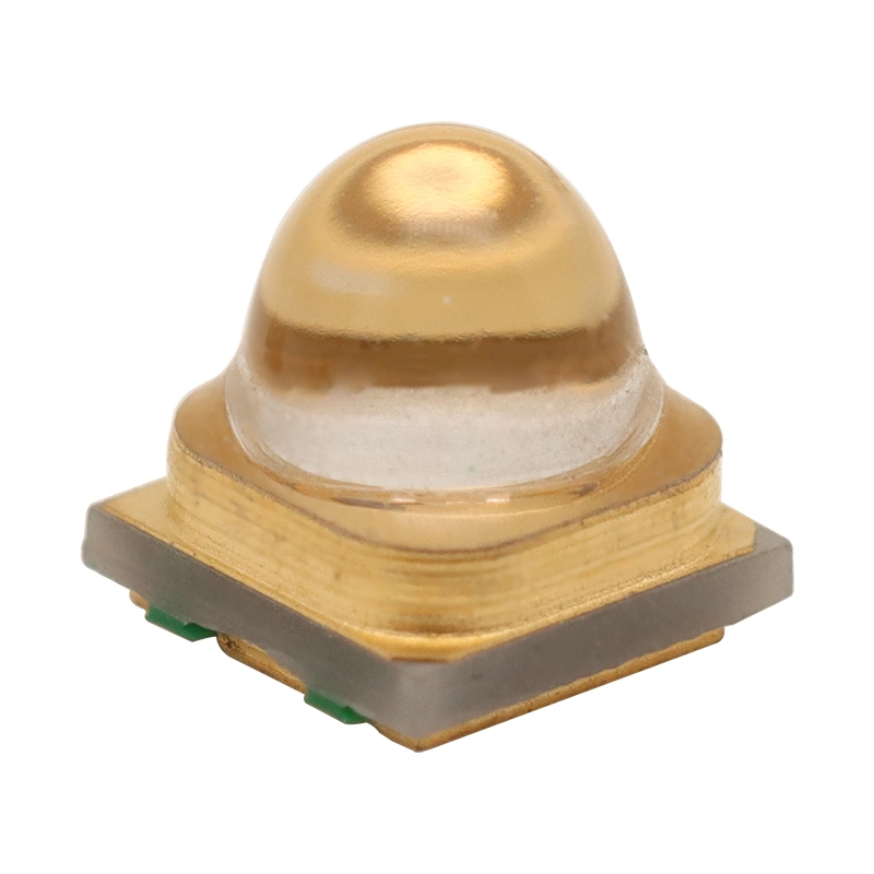 with 30degree Lens SMD UV-C 253.7nm 254nm 250nm 5W LED Diode for Sensor Fluorescence Spectrum Detection