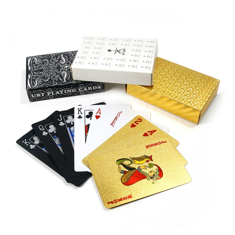 Customized Logo Color Waterproof PVC Plastic Playing Card