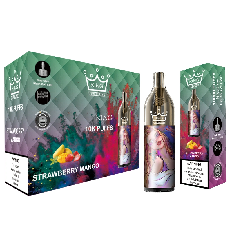 Factory Direct Wholesale/Supplier Randm Tornado 7000 Puffs Polobolo King 10000 Puffs 50 Flavors 0% 2% 3% 5% Nic Rechargeable Disposable/Chargeable Vape Pen