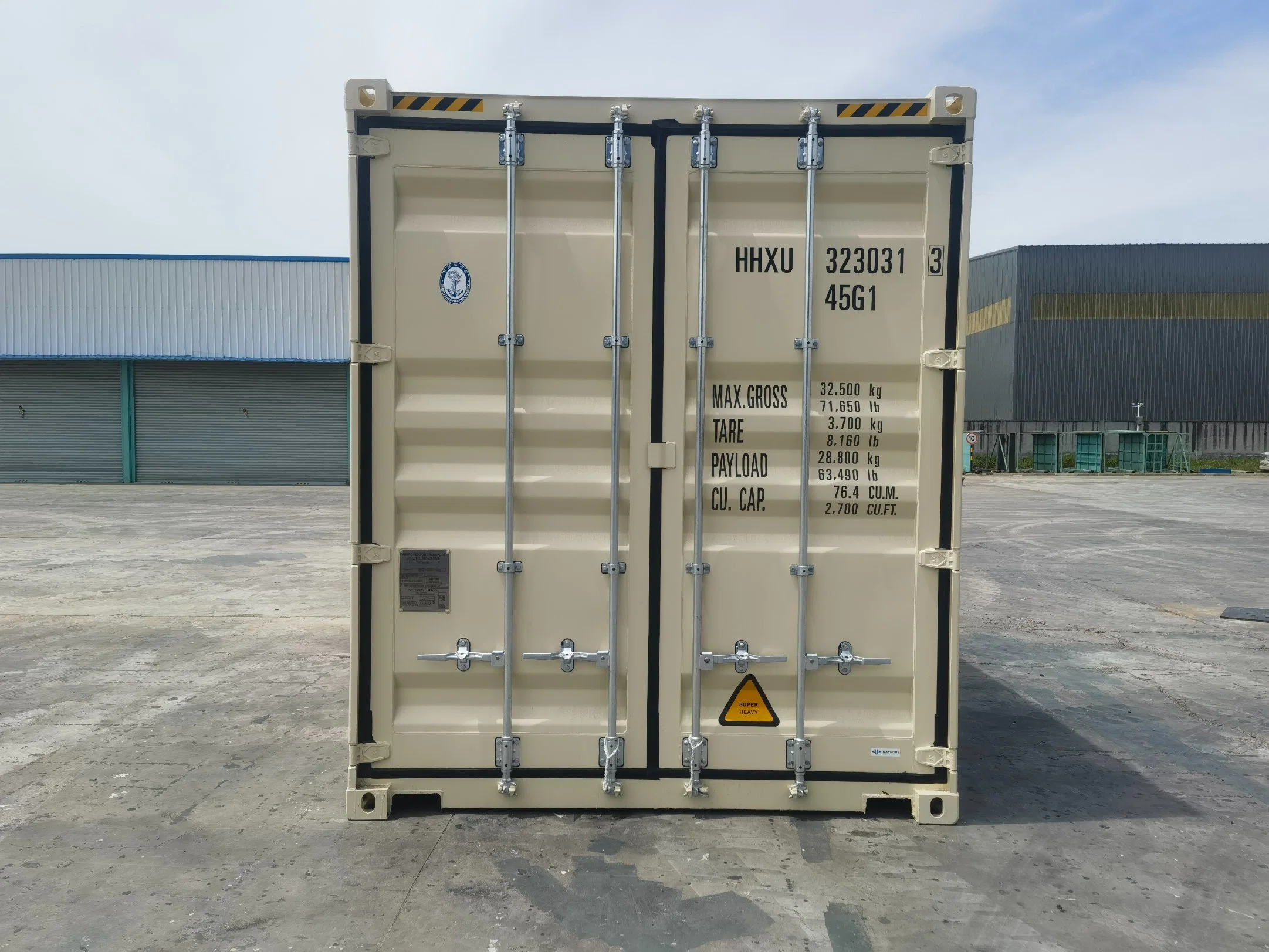 Shanghai Qingdao Ningbo Guangzhou Shenzhen 20gp, 40hc Used Cargo Containers Leasing