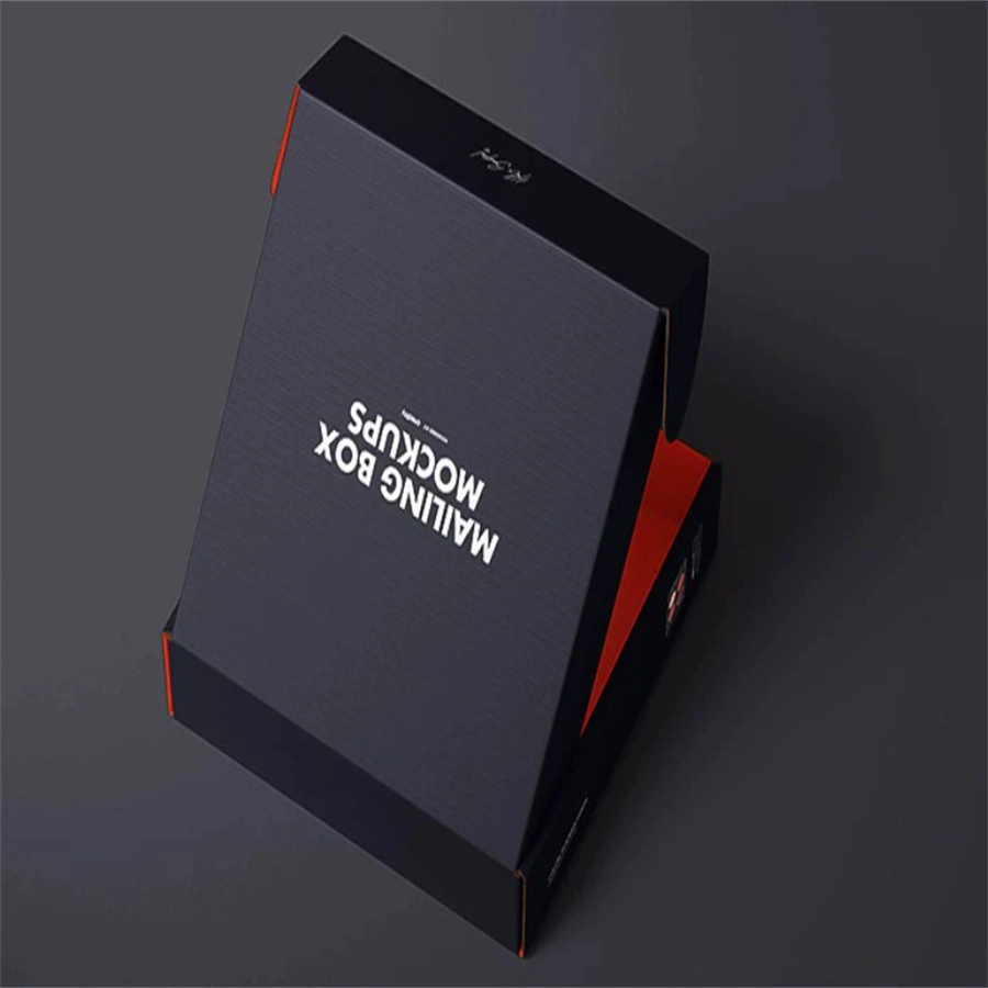 Custom Luxury Black Paper Magnet Foldable Folding Magnetic Gift Box Garment Apparel Clothing Packaging Box with Ribbon