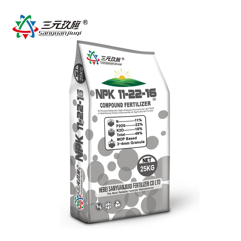 Chemical Fertilizer NPK Compound Granular 13-4-25 Agricultural Nutrient