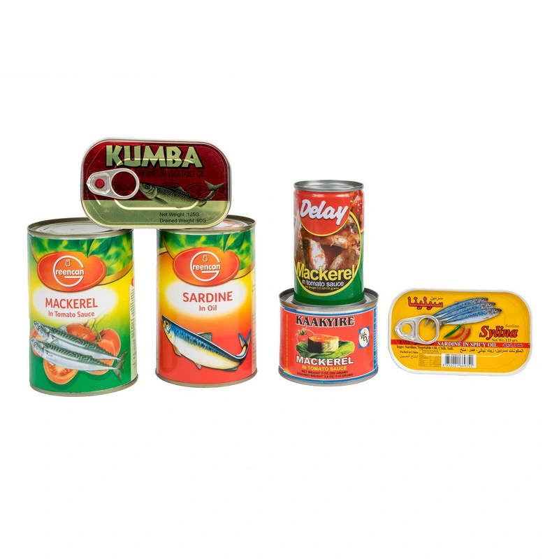 Hot Selling 125g Canned Sardine in Vegetable Oil