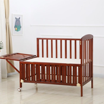 Nursery Crib Sets Furniture Baby Cot Bed with Swing