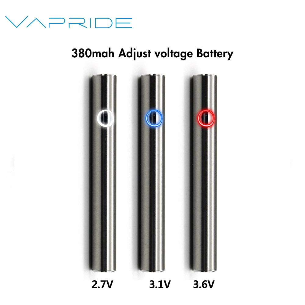 China Wholesale/Supplier 380mAh Cartridge Battery 510 Thread Vape Pen