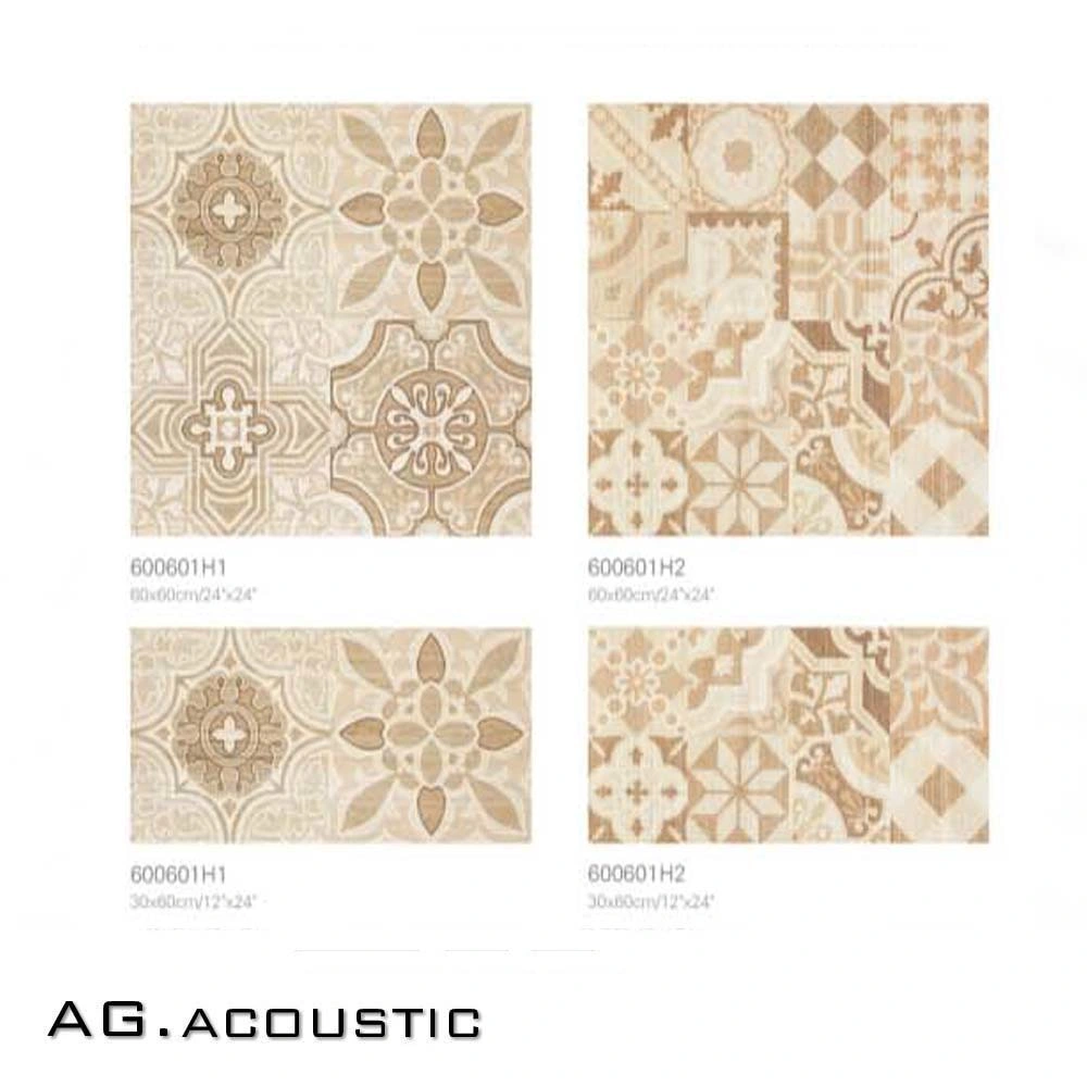 AG. Acoustic Modern Polished Porcelain Glazed Ceramic Wall Flooring Tiles