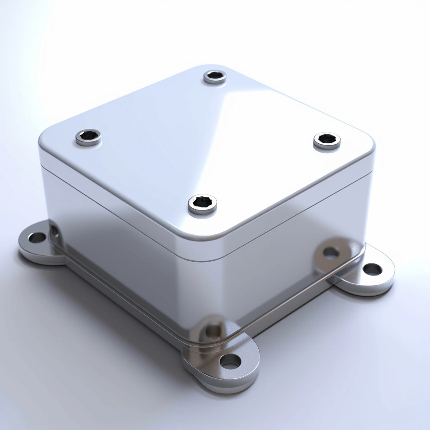 CNC Machining Aluminum Enclosure Case Communication Device Inverter Housing Switch Matel Shell