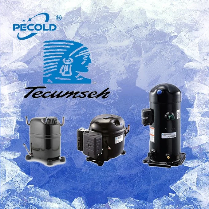 Tecumseh Tag4573z Tag4573t R22 R407C R134A pistón neumático 1HP simple Refrigerador compresor refrigerador Aire acondicionado bomba de calor Unidad de compresores