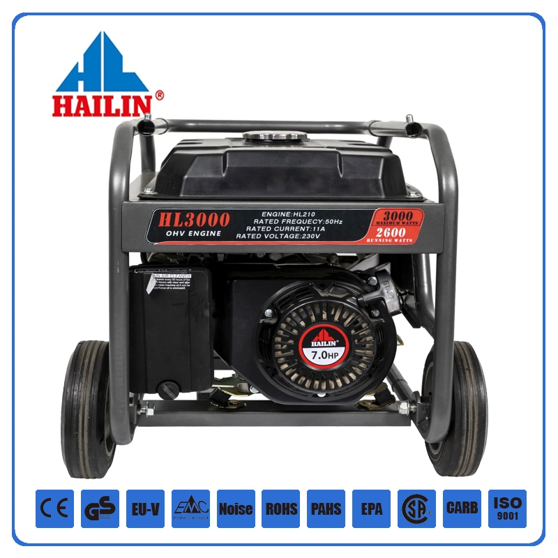 5000watt 6000watt Open Frame Petrol Generator 230V