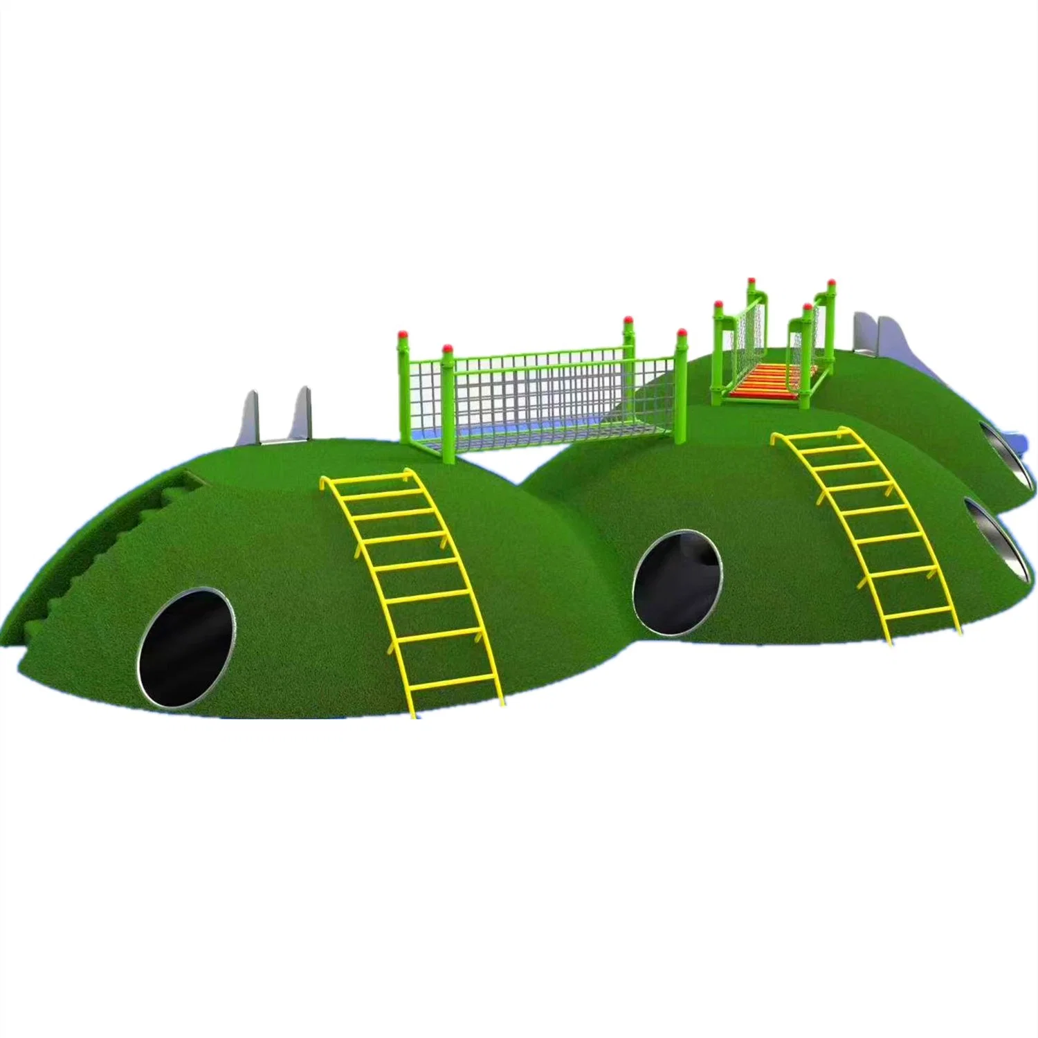 Park Large Slide Climbing Frame Custom Kids Playground Equipment Fb13