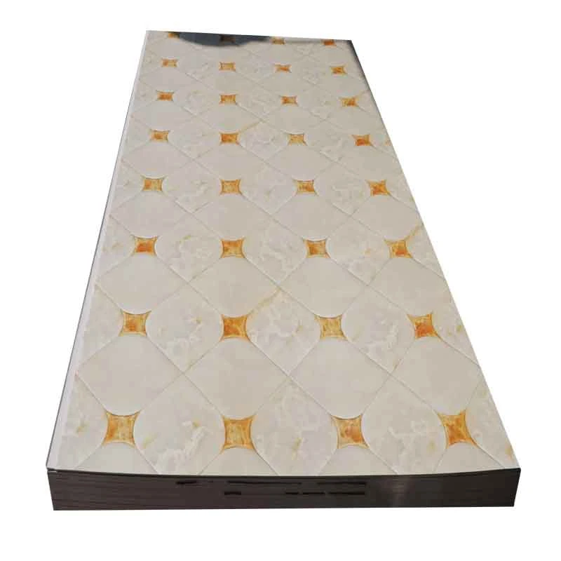 High Wear Resistant Decorative PVC UV Board Marble Color