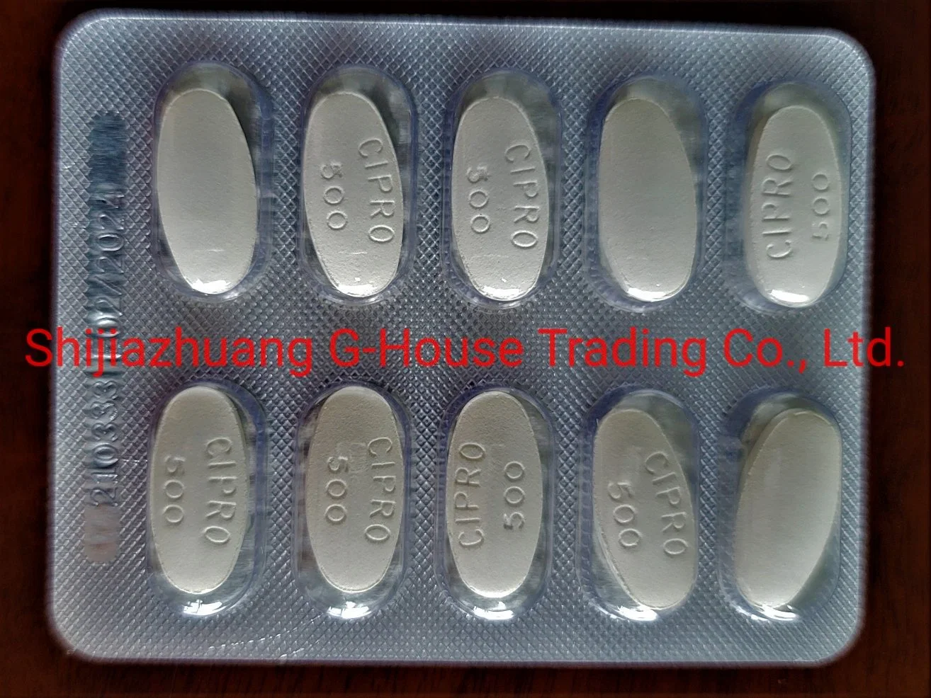 Ciprofloxacin Tablets 500mg Finished Medicine Pharmaceuticals