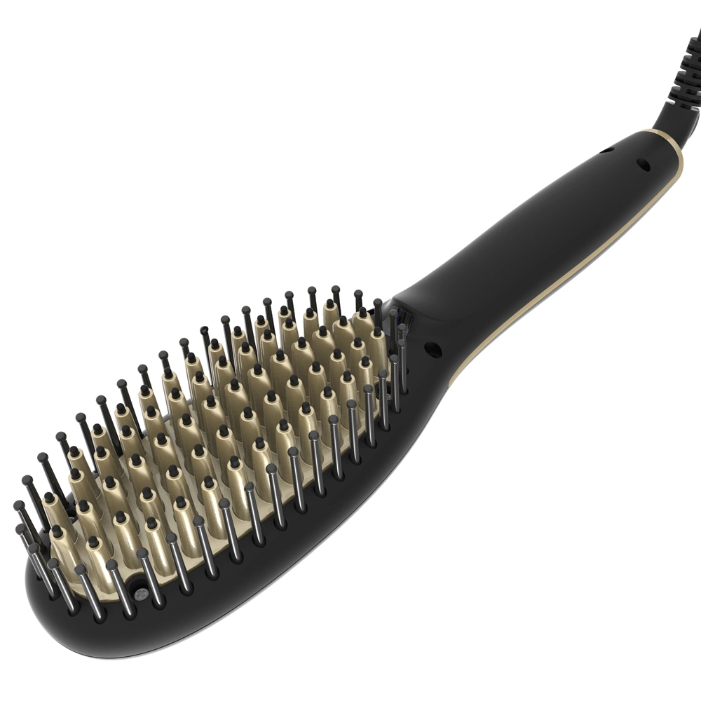 Make up Tool Brush with CE Certificate Aluminum Plate Type and 50W Power Hair Straightening Brush