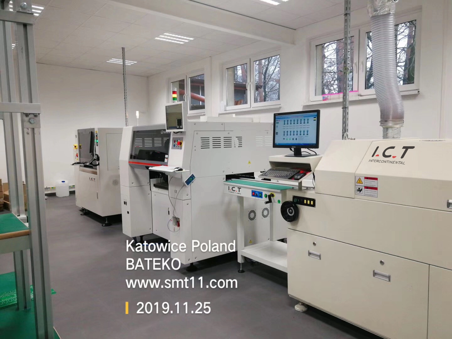 High Precision Juki SMT Line for Cell Phone Production