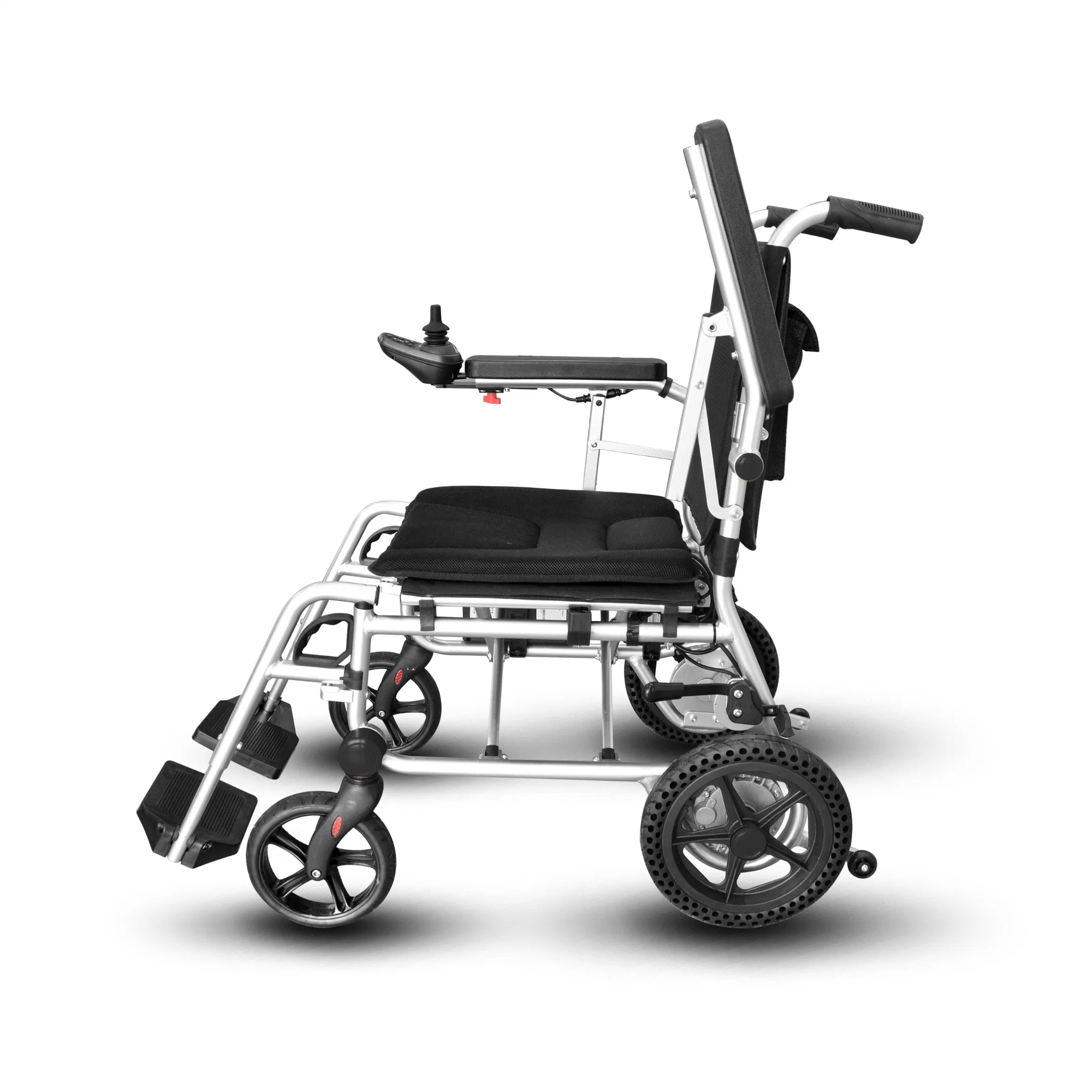 Aluminum Serviceable Alloy Mobility Walker Electric Wheelchair with Brake for Disabled Disability Products Electric Power Wheelchair