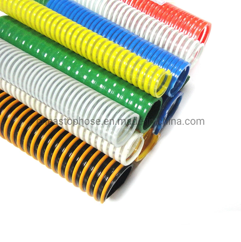 PVC Tigertail Hose for Sand Blast Suction Deliverying