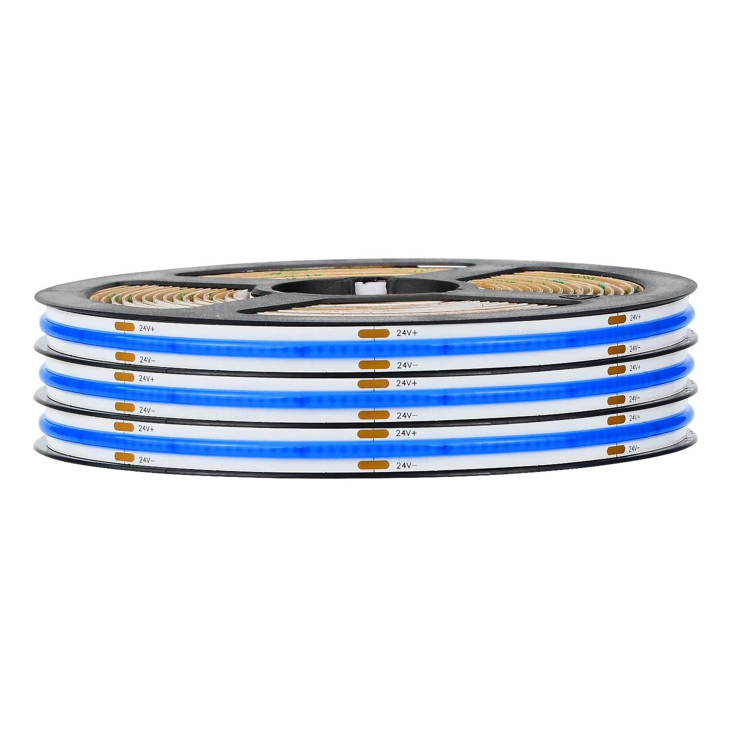 Fita LED, luz, 12 V, 24 V, verde, azul gelo, RGB COB Luz LED Strip LED com 3 anos de garantia S