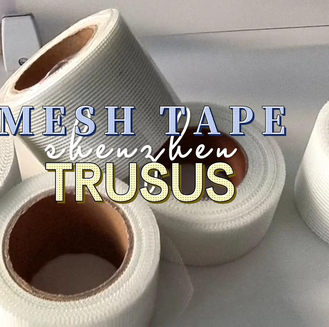 China Supplier Glass Fiber Self Adhesive Drywall Joint Mesh Fiber Tape for Wall Crack