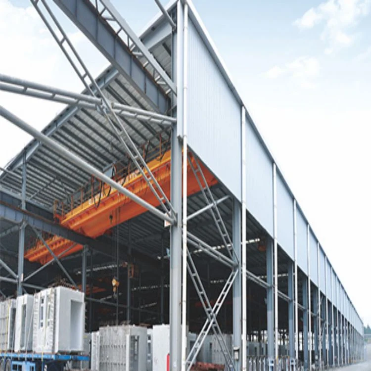 EU Q255 Prefabricated H-Section Steel Structure Warehouse Building Material