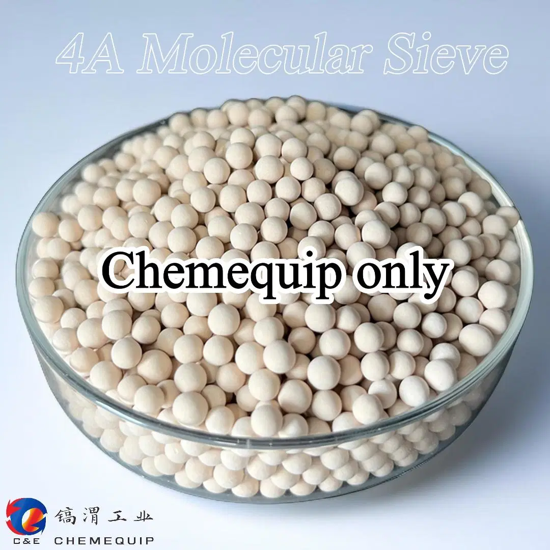 Chemequip High Effective 4A Zeolite Molecular Sieve Heavy Metal Recovery