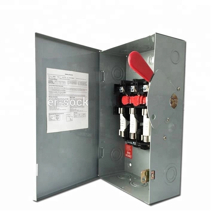 Heavy Duty NEMA 4/4X 60A 240VAC 3-Pole Safety Switch