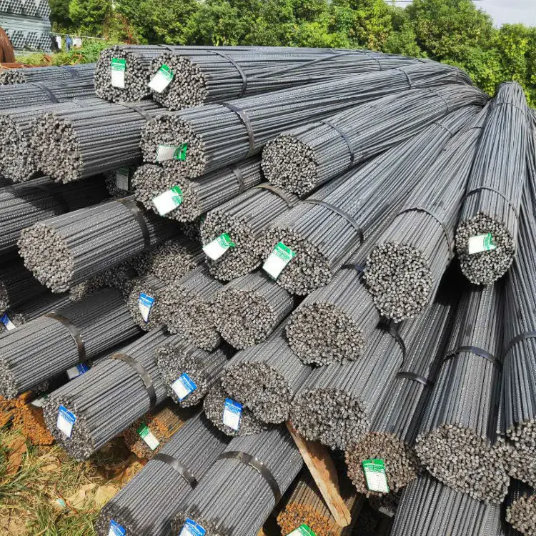 ASTM A615 Grade 60 Ca50 HRB335 HRB400 HRB500 A400c A500c A600c Steel Iron Rebar 6mm 8mm 10mm 12mm 16mm 20mm Iron Rods Deformed Steel Bar for Construction